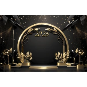 Изображение товара - Баннер на выпускной 2026 — фотозона с аркой