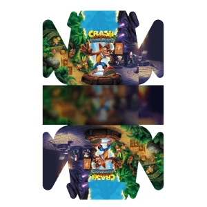 Зображення товара - Коробочка “Креш Бандікут / Crash Bandicoot“ порційна для тортика/подарунків 13х15х8,5