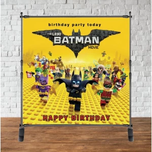 Зображення товара - Банер 2х2м “Лего Бетмен / Batman / Марвел / Lego“ - Фотозона (вініловий) -