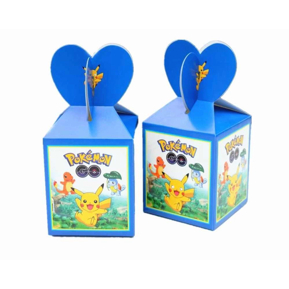 Коробочка “Покемон“ Покемон/pokemon для подарков и угощений (Тематические) 10х8,5х8,5