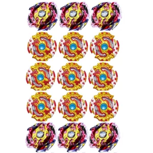 Изображение товара - Вафельная картинка на торт “Бейблейд / beyblade“ А4- Бейблейд-4, На листе А4 - 15 небольших картинок, 15