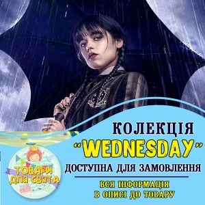 Зображення товара - Всі товари в стилістиці “Венсдей / Венздей / Уенсдей  Аддамс“  (вибір товарів на другому фото)